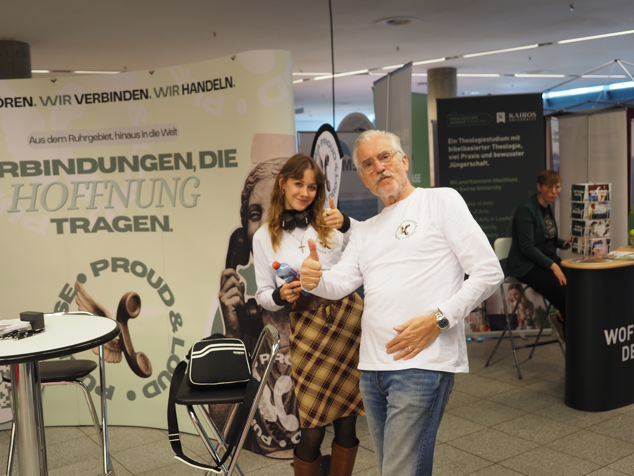 PPL Team mit Alfons Bromkamp vor Ort Purpose Proud and Loud Team beim SPIRIT FestivalKongress 2025